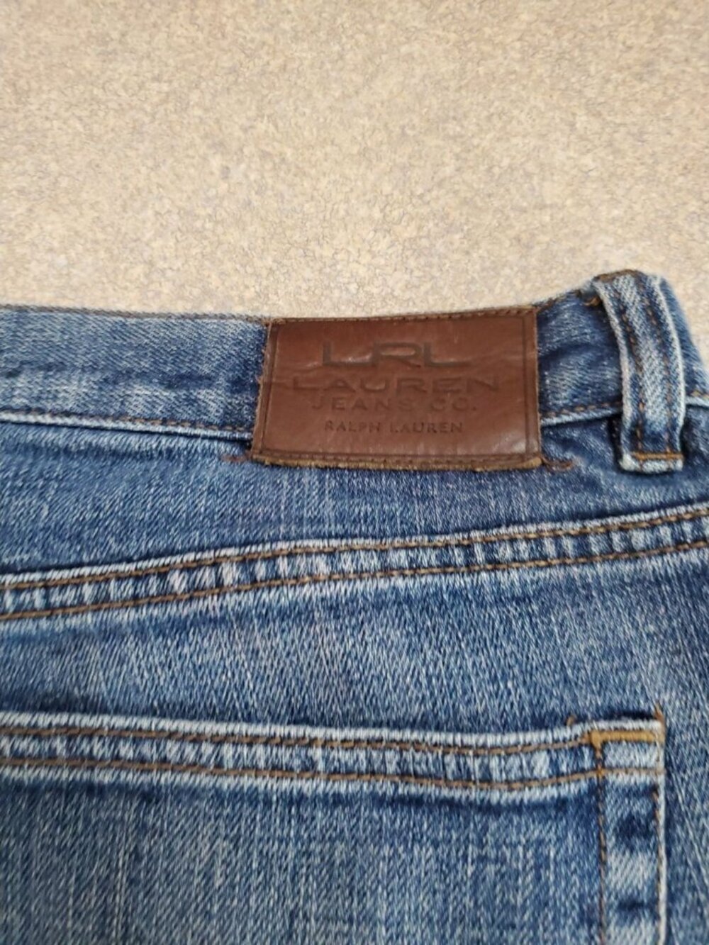 Lauren Ralph Lauren Jeans Classic Midcalf Women's Size 10 Capri Preppy Denim - Picture 3 of 12